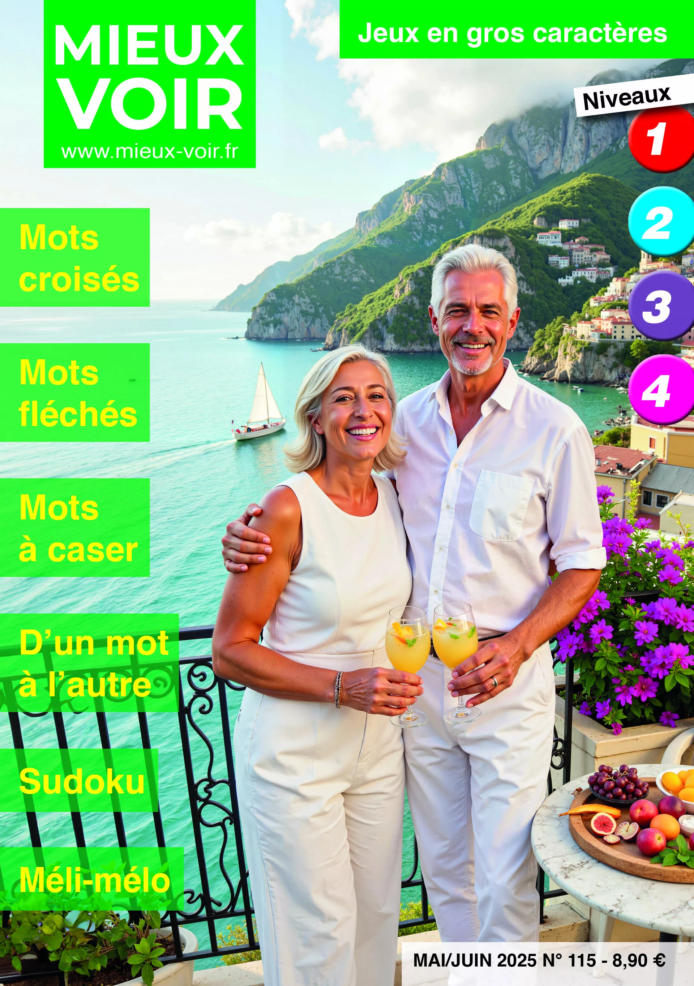 Magazine de jeux gros caractères